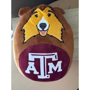 Texas A&M Reveille Squishy Pillow 12"